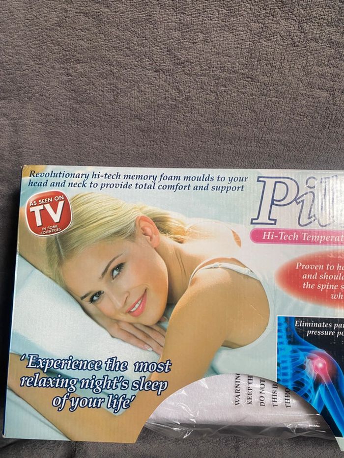 Oreiller à mémoire de forme pillow - photo numéro 4