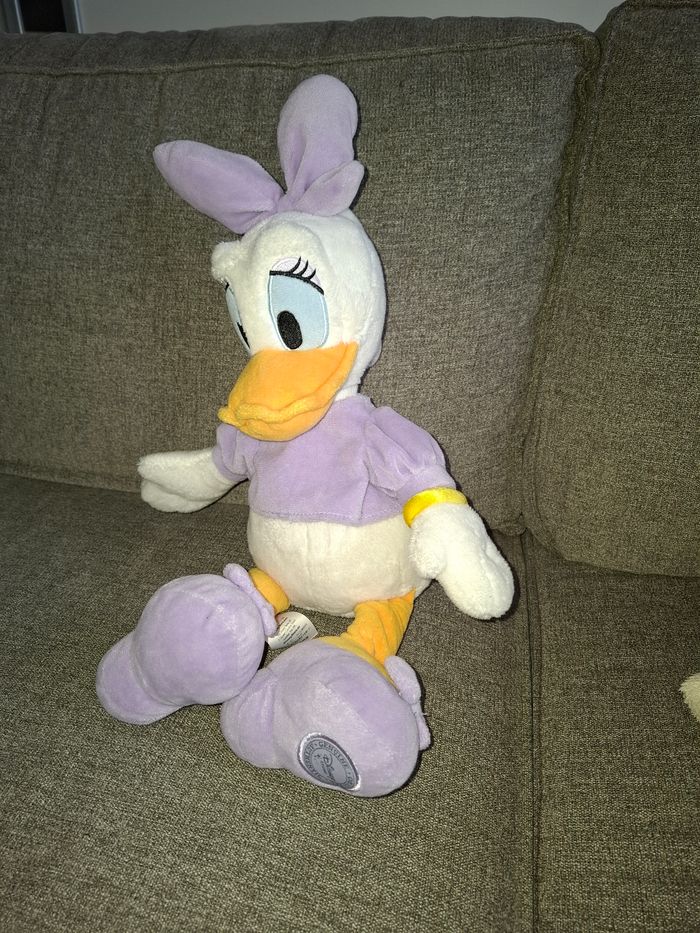 Grande Peluche Daisy Disneystore TBE - photo numéro 2