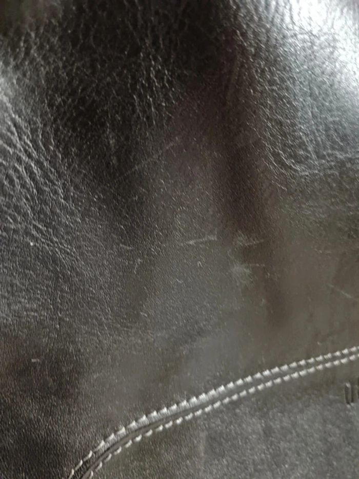 Sac noir porté épaule ou dos Oélanie - photo numéro 12