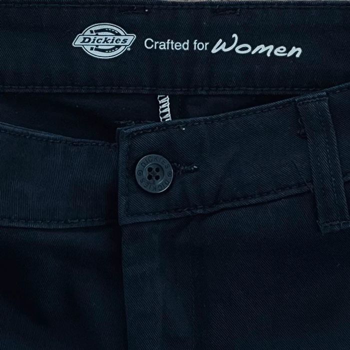 Pantalon cargo noir Dickies Straight pour femme, taille W 26 (36 taille française) - photo numéro 7