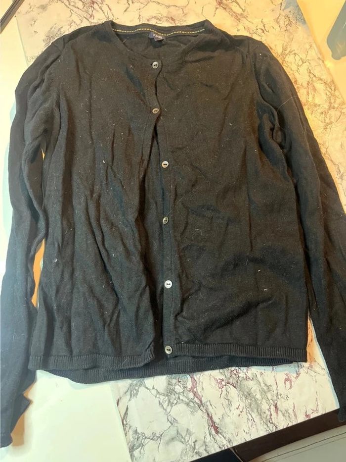 Gilet noir Kiabi