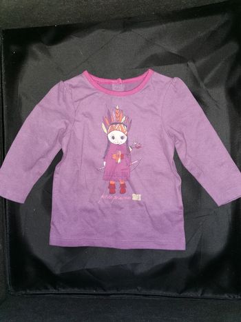 Tee shirt ml indienne 6 mois