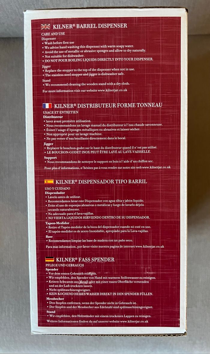 Distributeur en forme de tonneau - photo numéro 3