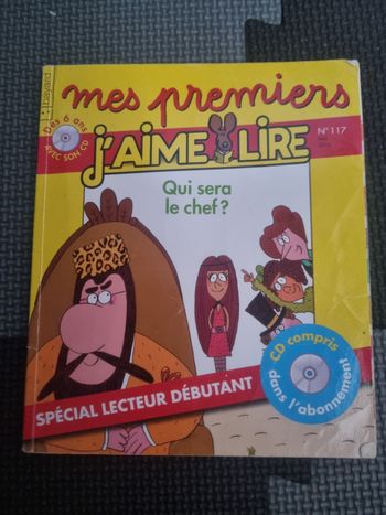 Magazine enfants mes premiers j'aime lire Qui sera le chef dès 6ans