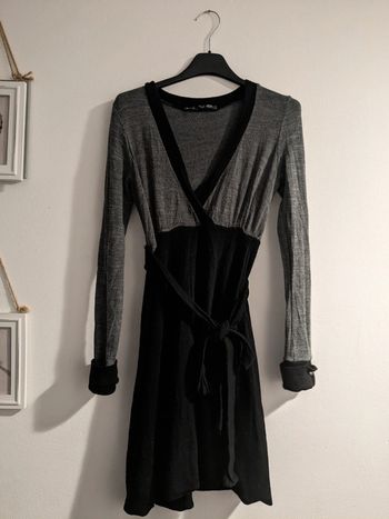 Robe S noire et grise