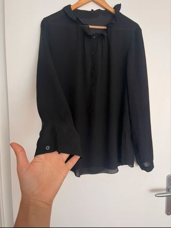 Blouse noir Benetton