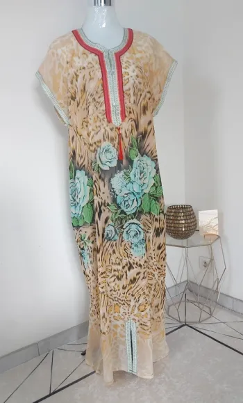 Robe imprimé léopard neuve