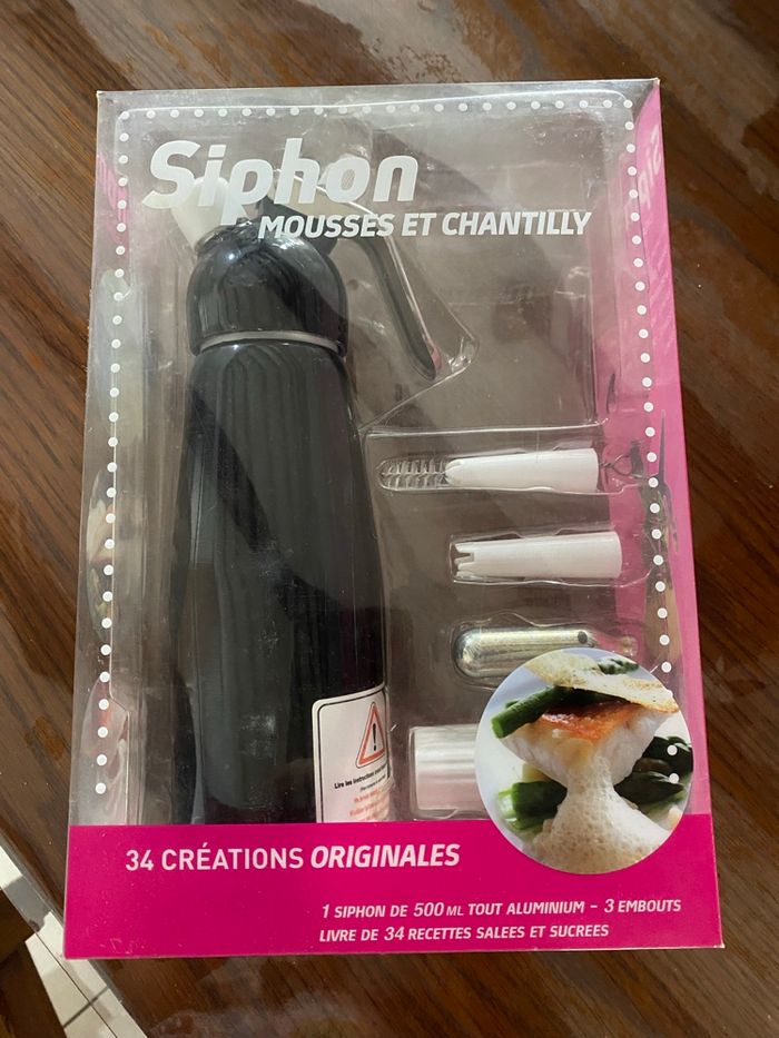 Siphon mousses et chantilly