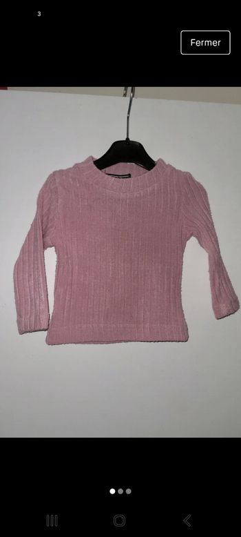 Pull léger 3 mois fille