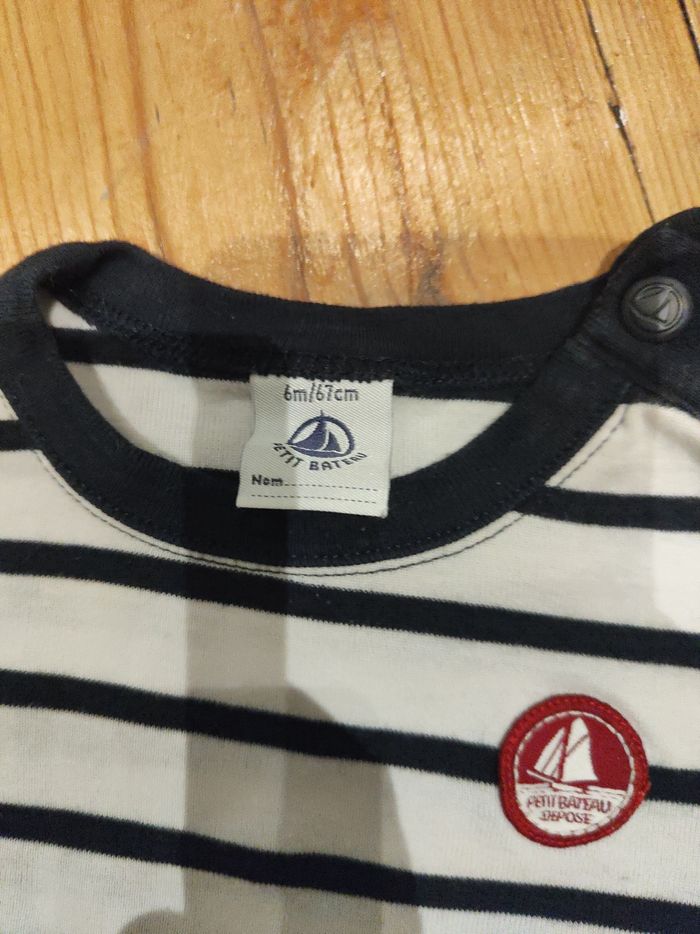 Lot t-shirt manches longues Petit bateau - photo numéro 2