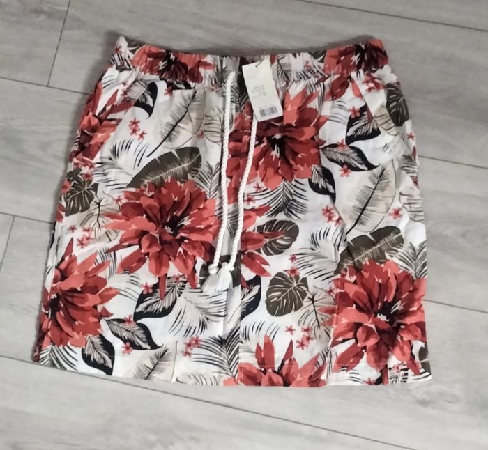 jupe fleuri