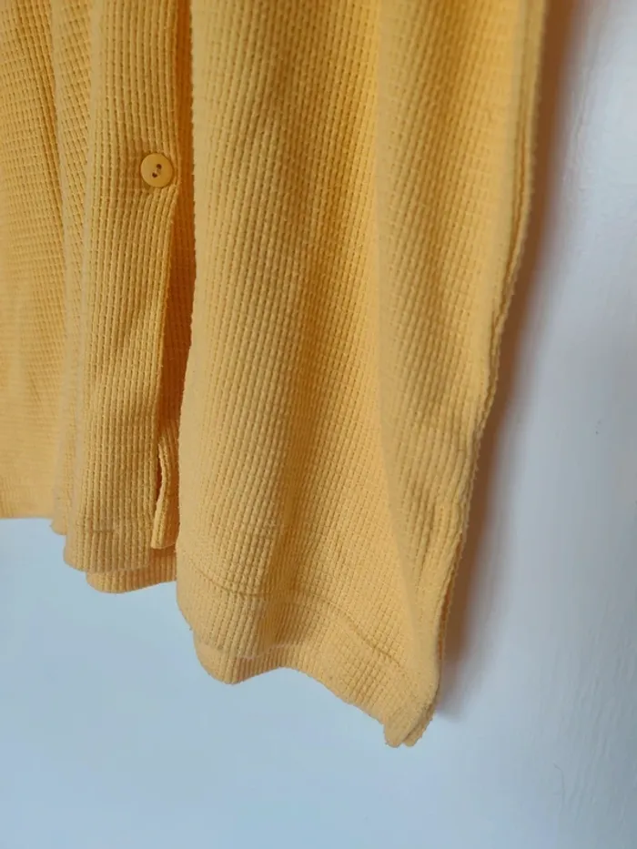 Chemise vintage 42/44 jaune - photo numéro 3