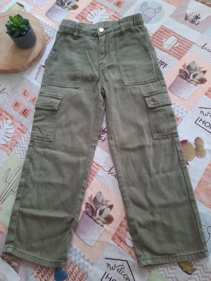 Pantalon cargo kaki - photo numéro 2