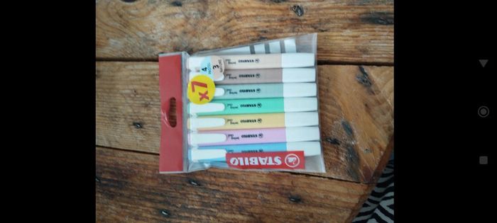 Stabilo pastel x7
