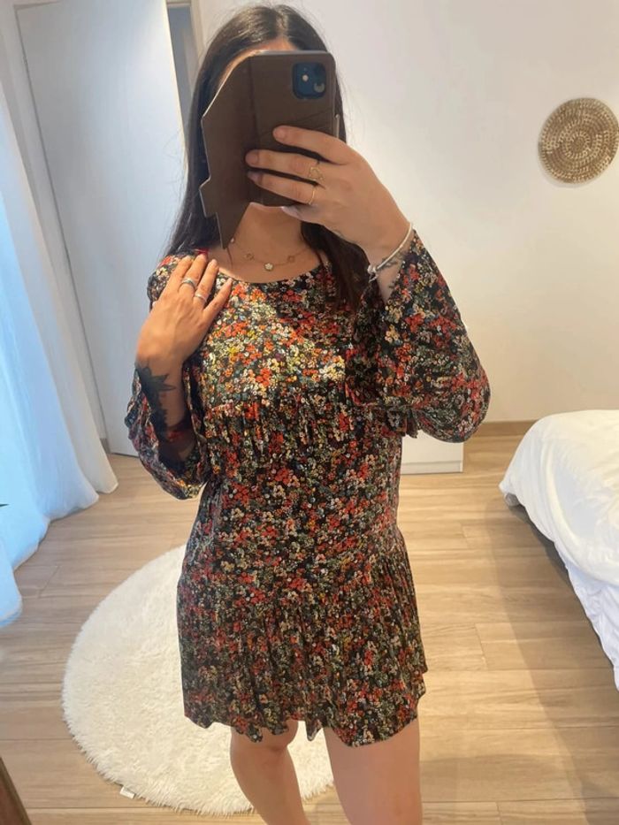 Robe fleuries Zara - photo numéro 4