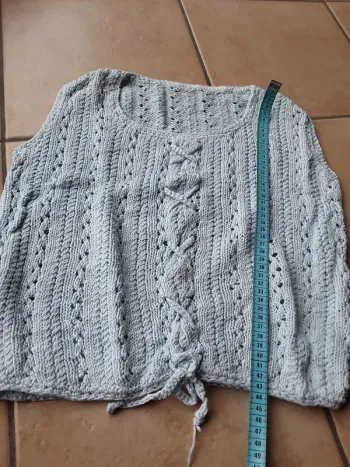 Pull court sans manches