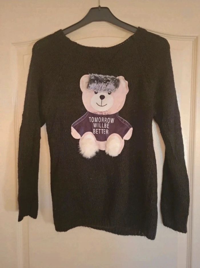 Pull avec ours - photo numéro 4