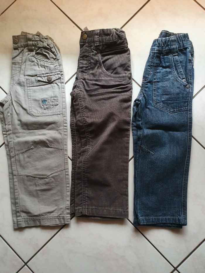 Lot de 3 pantalons
