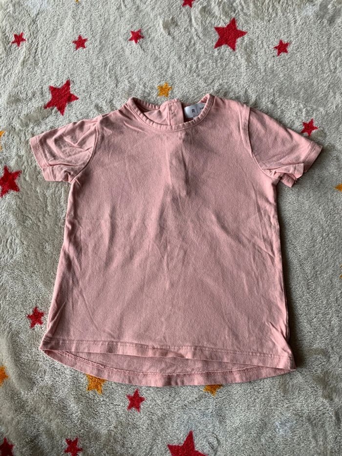 Lot 3 Tee-Shirts R-Baby Rose et Gris 2 Ans - photo numéro 2