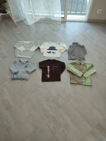 Lot de 6 pulls garçon 5 ans