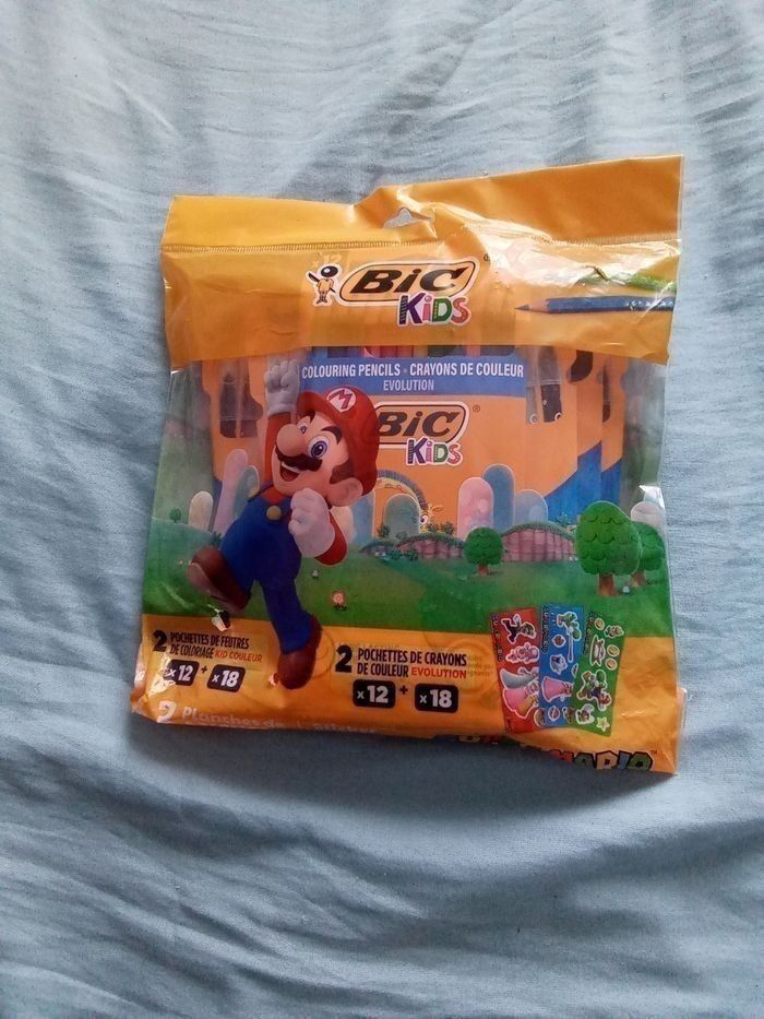 Pochette bic kids Mario