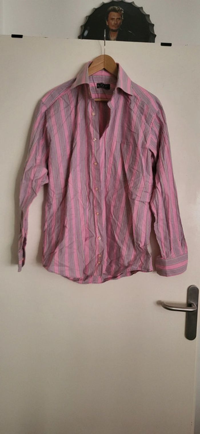 Chemise à rayure homme - photo numéro 9