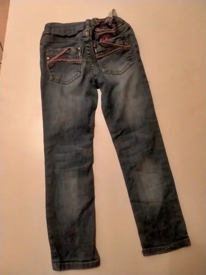 Jean fille Marque Creeks Taille 5 ans - photo numéro 5
