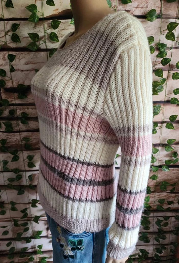 🌸Pull Laine Tons rose Taille Unique 🌸 - photo numéro 3
