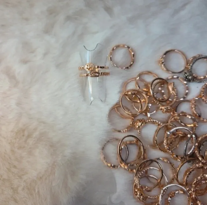 Lot de 60 bagues 💍 - photo numéro 2