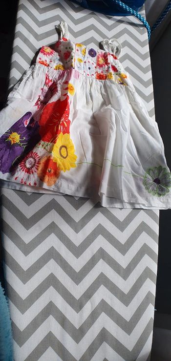 Vestido desigual 4 anos