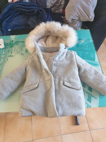 Manteau hiver fille 4 ans
