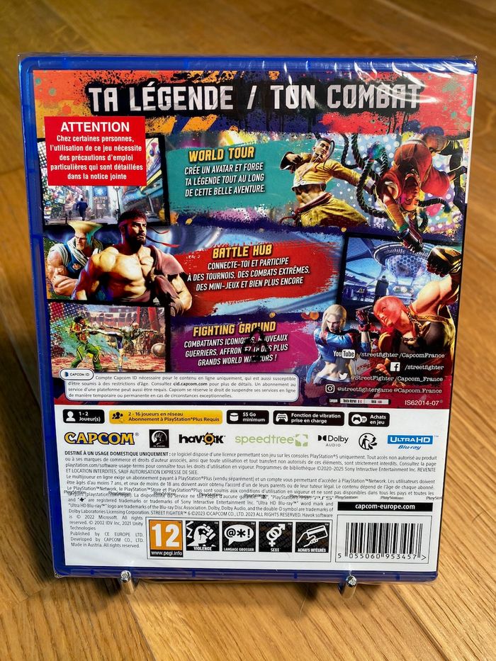 Street fighter 6 - PS5 - jeu neuf sous blister - photo numéro 2