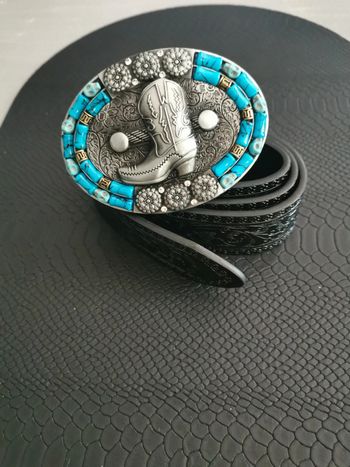 Ceinture de cowboy country bottes western