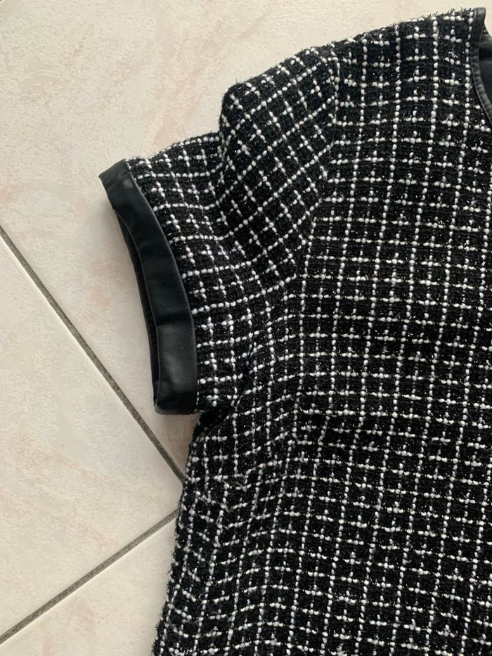 Robe noir motif blanc - photo numéro 3