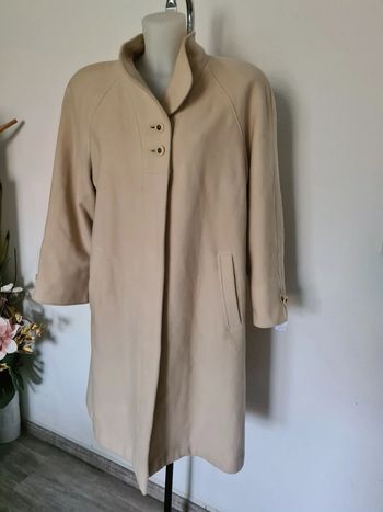 Manteau vintage laine et cachemire