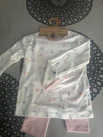 Pyjama petit bateau fille 🧒 5 ans