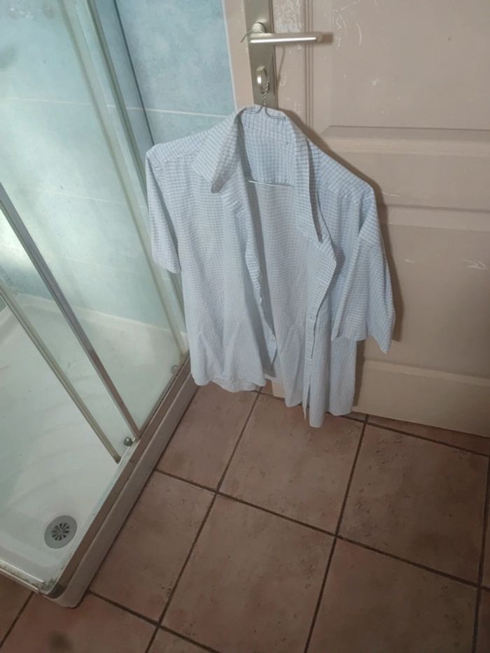 Chemise à rayures Inconnu (blanc), XXL