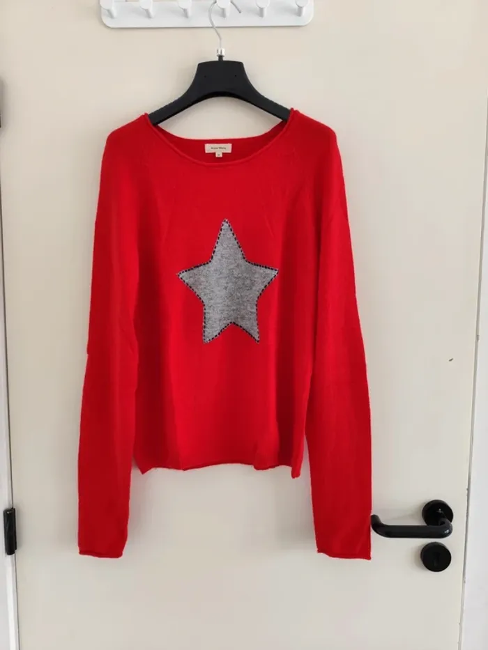 Pull original Alison White laine et Angora style vintage - photo numéro 4