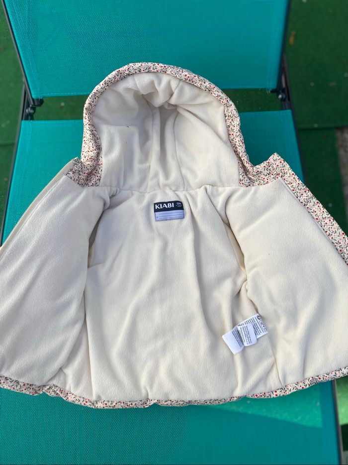 Manteau hiver Kiabi  bébé 12 mois - photo numéro 2