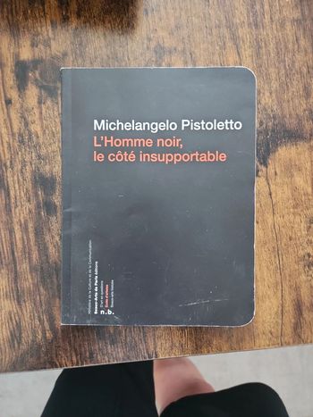 Livre : l'homme noir, le côté insupportable