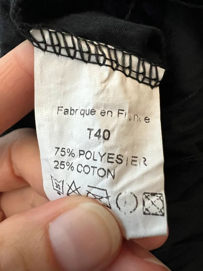 Jupe longue effet froissé Goth Witchy 90s vintage made in France 🇫🇷 Whimsigoth - Taille S/M - photo numéro 5