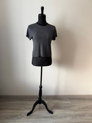 Tops court Pull & Bear – S – Noir –