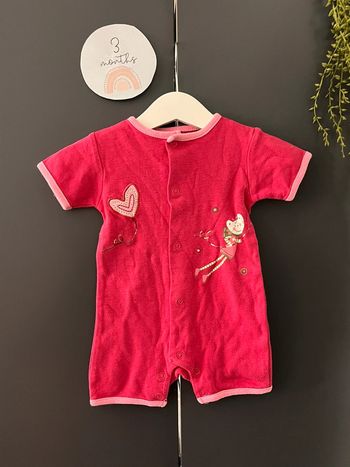 Combi short rose