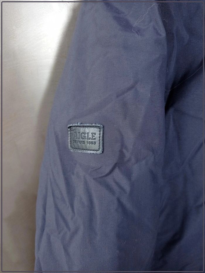 Manteau dark navy femme Aigle taille 40 neuf - photo numéro 10