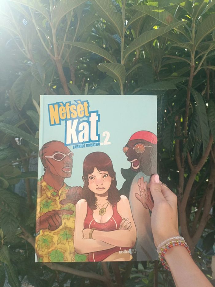 Lot du tome 1 et 2 des bandes dessinées "Nèfsèt Kat" - photo numéro 8