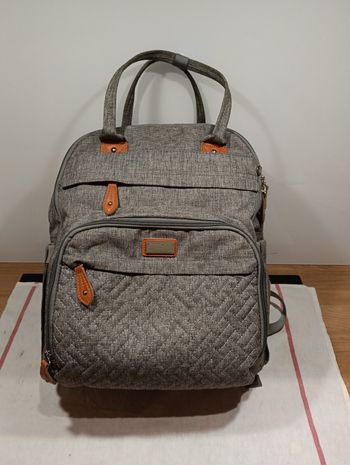 Sac à langer gris 