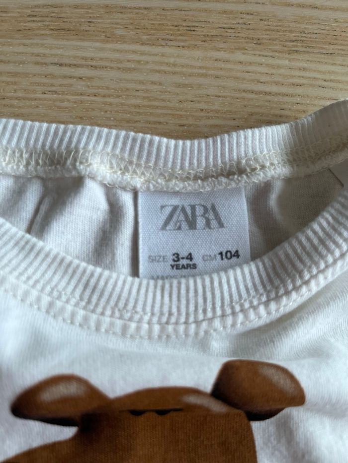 TEE shirt manches longues Zara - photo numéro 3