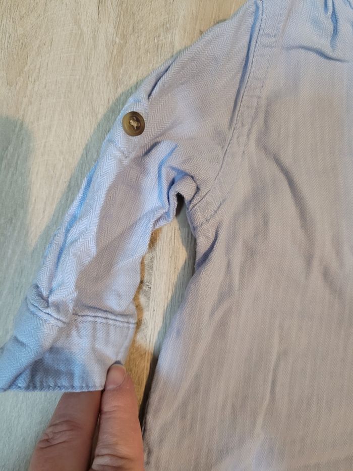 Chemise manches longues bébé 6 mois - photo numéro 2
