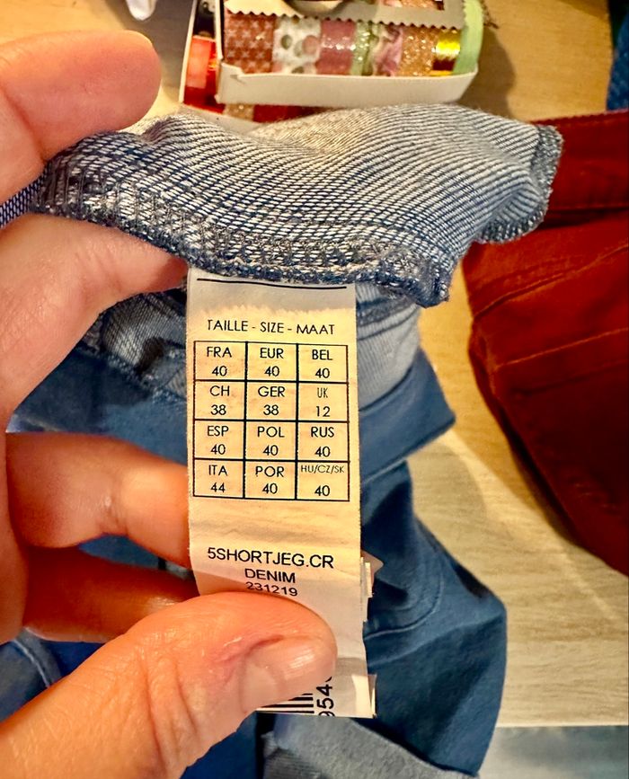 💜 Short bleu mim taille 40 💜 - photo numéro 4