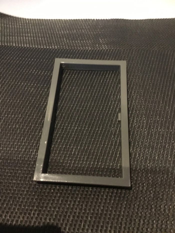 Playmobil contour porte entrée gris 6x10cm pièces détachées maison moderne 9266 - photo numéro 2